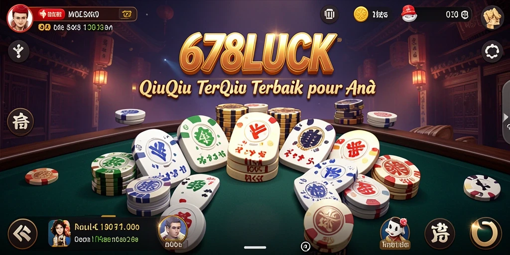 Screenshot utama 678LUCK menampilkan gameplay QiuQiu yang seru.