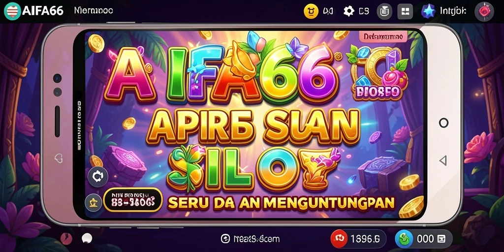 Tampilan gameplay menakjubkan dari AIFA66 yang penuh warna.