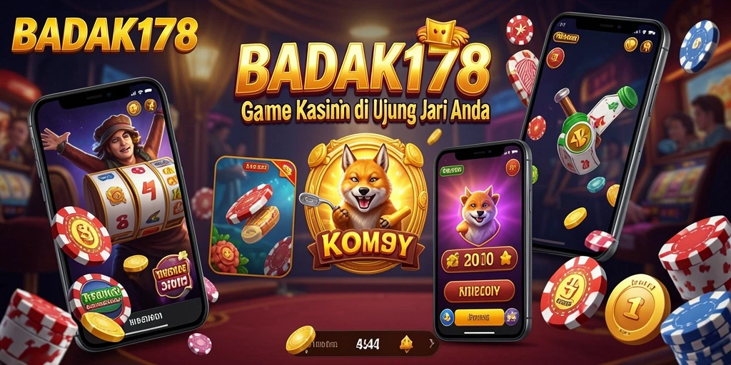Tampilan gameplay seru di BADAK178 dengan berbagai pilihan permainan Kasino.