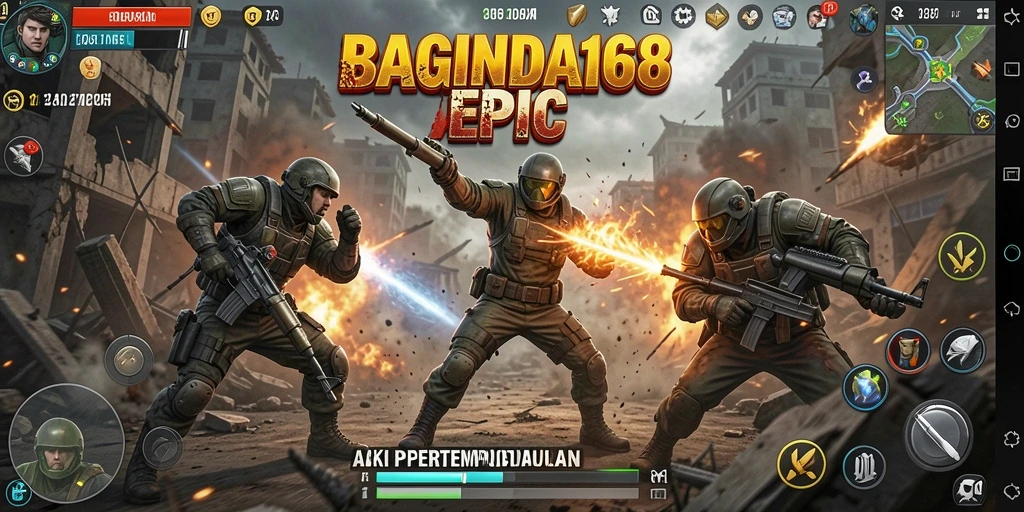 Gameplay seru dengan pertarungan mendebarkan di BAGINDA168.