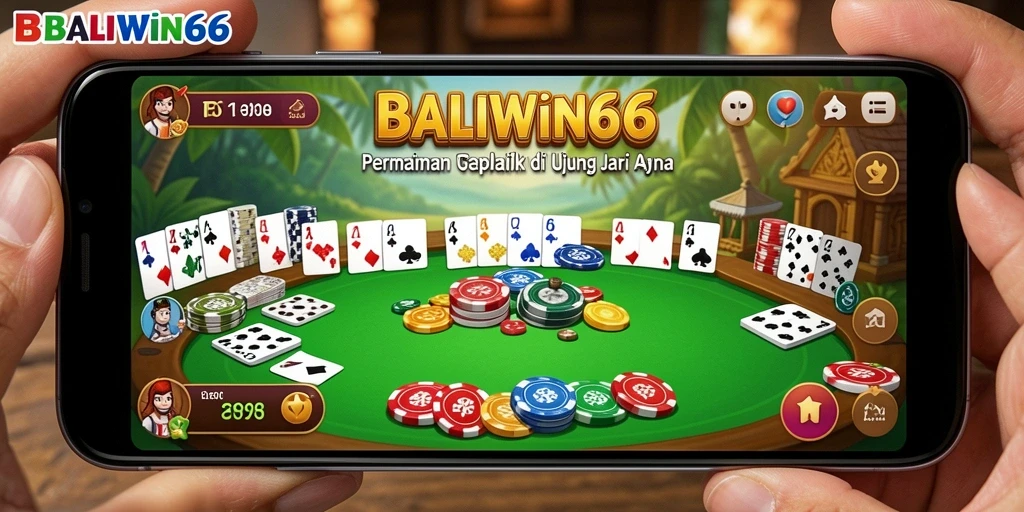 Tampilan gameplay BALIWIN66 yang seru dan interaktif.