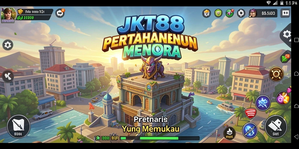 Gameplay seru dengan menara pertahanan yang menarik.