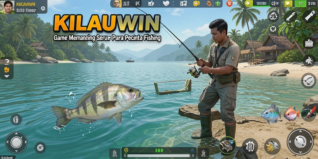 Tampilan dari gameplay KILAUWIN yang menarik dan realistis.