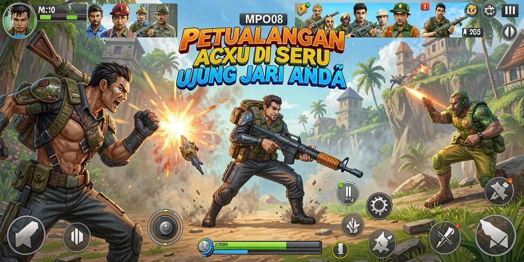 Tampilan menarik dari gameplay MPO08 dalam aksi yang mendebarkan.