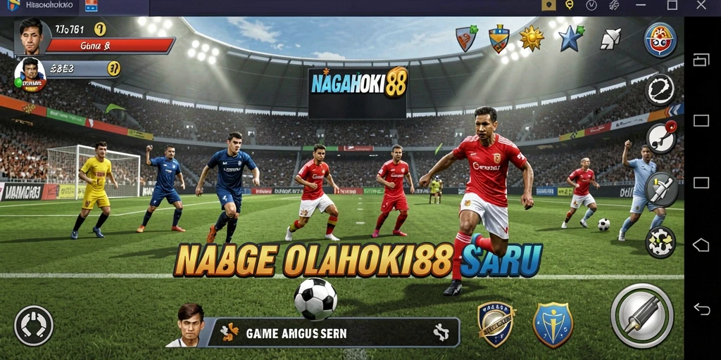 Tangkapan layar dari gameplay NAGAHOKI88 menampilkan aksi olahraga yang menarik.