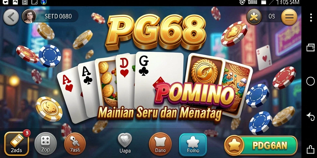 Tampilan gameplay seru dari PGG68 dengan teman-teman.