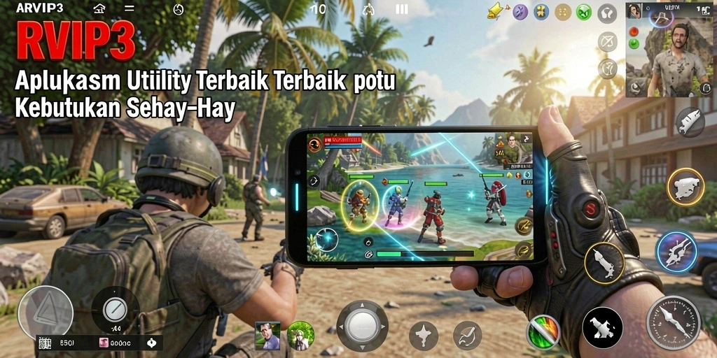 Tampilan antarmuka RVIP3 yang sederhana dan fungsional.