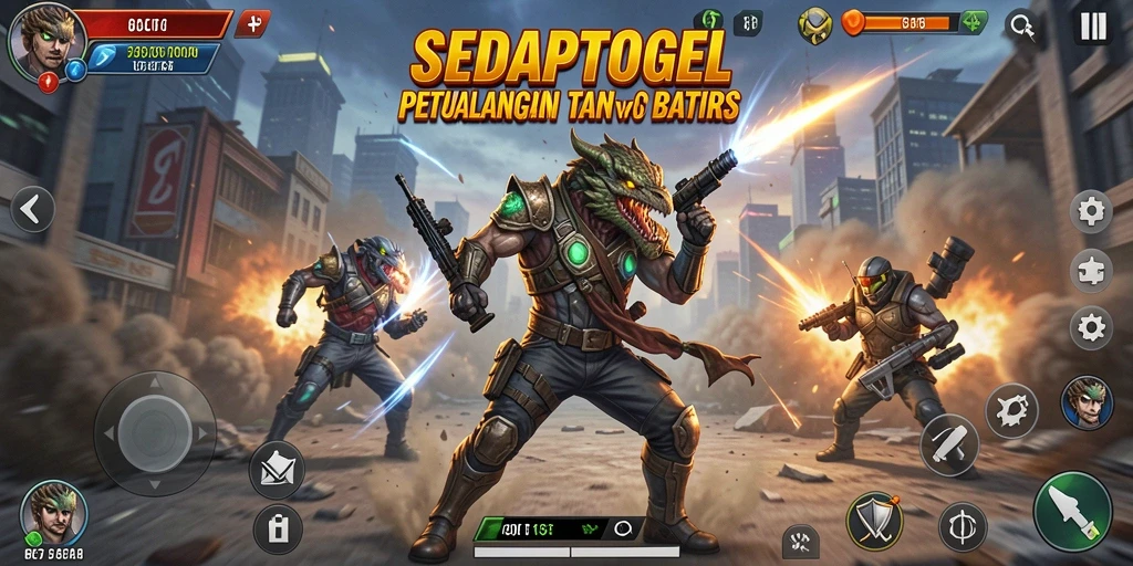Tampilan gameplay dalam SEDAPTOGEL dengan aksi yang mendebarkan.