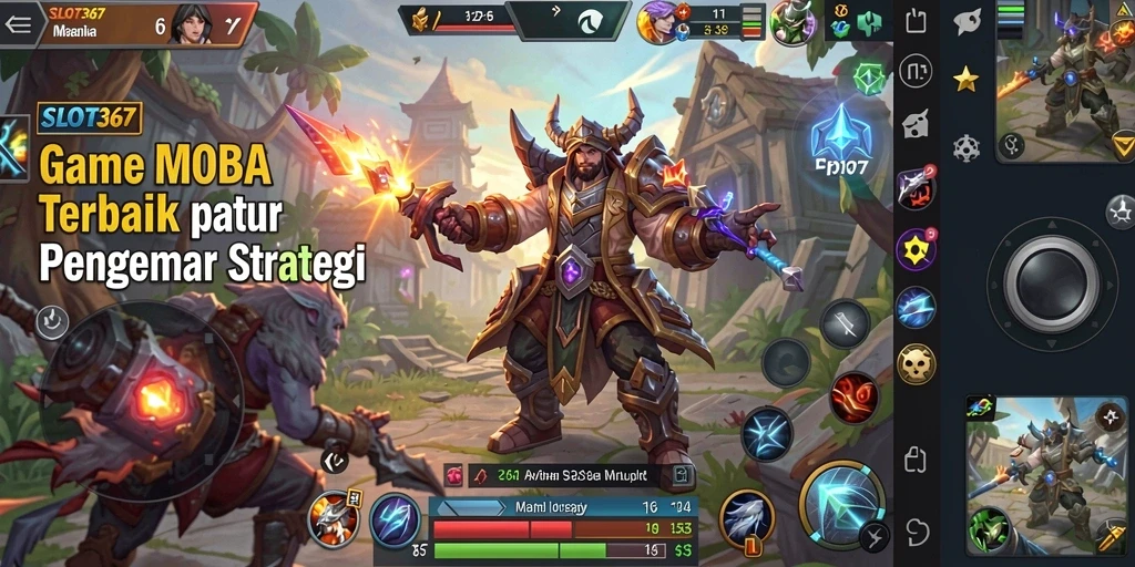 Tampilan aksi seru di arena pertempuran SLOT367 dengan tim yang saling bekerja sama.