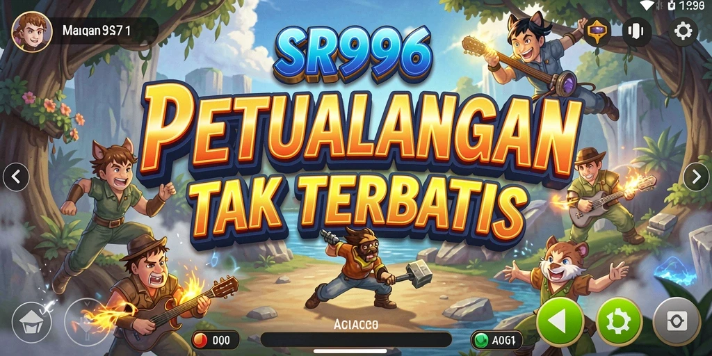 Tampilan gameplay menegangkan SR996 dengan grafis yang menawan.
