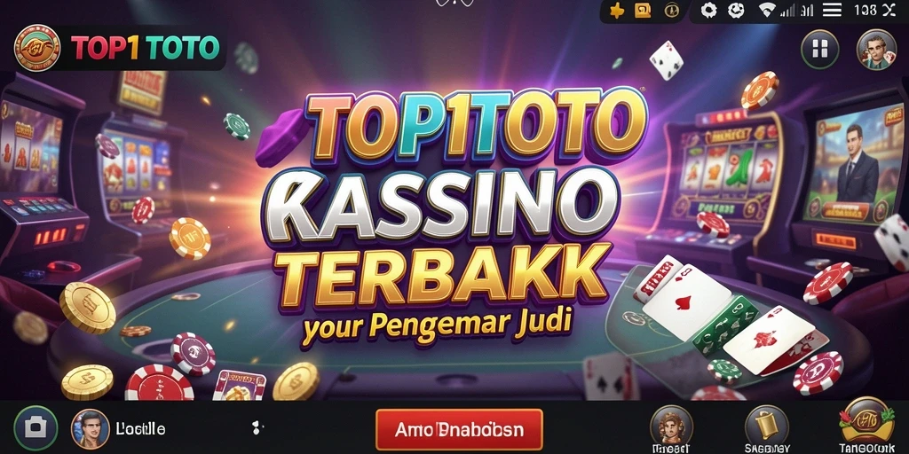 Screenshot utama gameplay kasino yang menarik di TOP1TOTO.
