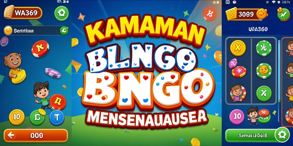 Tampilan fitur utama gameplay Bingo yang mengasyikkan.
