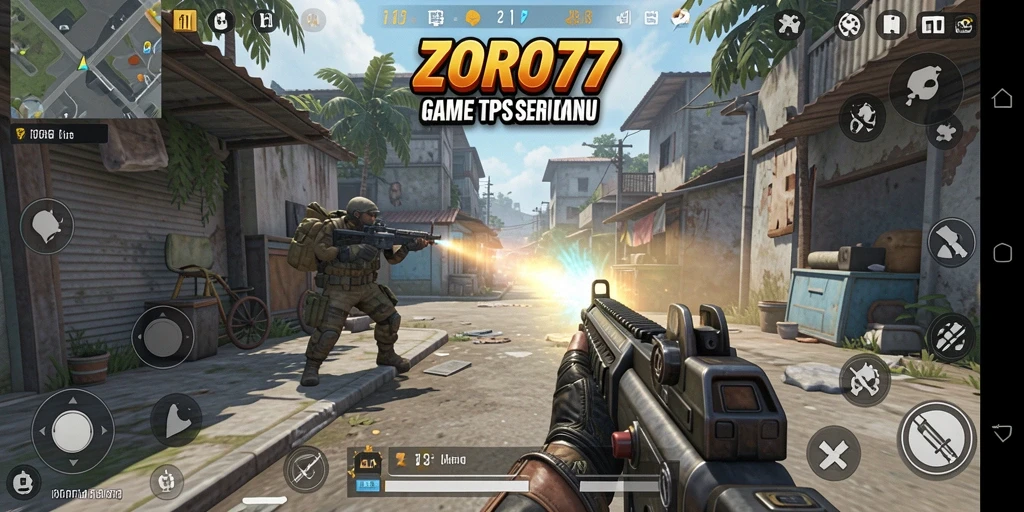 Gameplay ZORO77 yang penuh aksi dan strategi.